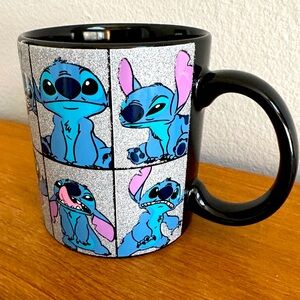 Disney - Lilo & Stitch Glitter Collage Ceramic Mug - Like New